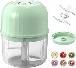 Electric Garlic Chopper, Cordless Mini Food Processor Rechargeable