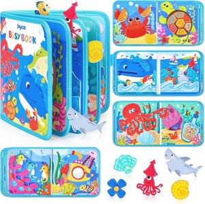 $27 JoyCat Ocean Busy Book for Toddlers 1.5-3 Year Old, Montessori Travel Book