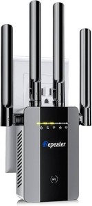 $70 2026 New WiFi Extender Signal Booster for Home, 15715sq.ft Long Range WiFi Repeater Wireless Routers Signal Amplifier, Mesh WiFi 15X Faster Access Point with Ethernet Port, Easy Setup, 5 Working Mode