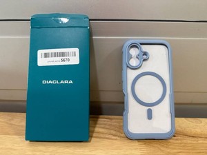 $22 Diaclara Magnetic for iPhone 17 Case, Full Body & Screen Protector,Blue