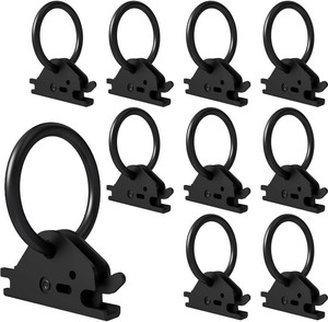 $20 UMIRO 10Pcs Steel E-Track O-Ring Anchors 4400lbs Cargo Tie-Down