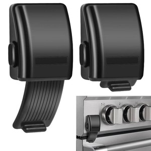Windspeed 1.8x3.1 Inch Childproof Oven Door Lock 2 Pack Updated Oven Front Lock Child Safety Oven Lock Baby Proofing