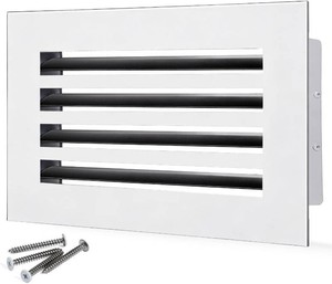 $52 10x8 Modern AC Vent Cover, Decorative Air Vent Register Grille