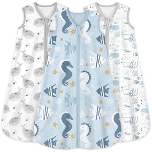 $30 Yoofoss Baby Sleep Sack 12-18 Month 0.5TOG 100% Organic Cotton 2-Way Zipper