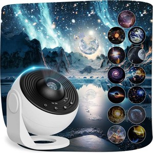 $35 Galaxy Projector Night Light, 13-in-1 Star Projector for Bedroom, White