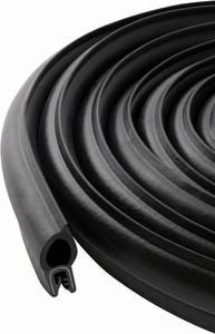 $25 Vertical Bulb Trim Seal Bulb Diameter 0.5 Grip Range 0.039 to 0.14  Trunk, Boot, lid, Hood, Hatch Rubber (13 Feet)