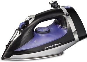 $30 Hamilton Beach Steam Iron for Clothes With Versatile Steam Options
