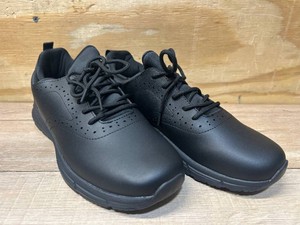 $20 LARNMERN Mens Non Slip Chef Shoes Slip On Leather Footwear 9.5