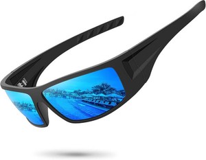 Polarized Sports Sunglasses for Men Women,Driving Fishing