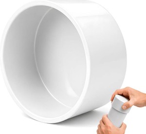 $36 1 Pc 8 Inch PVC Cap