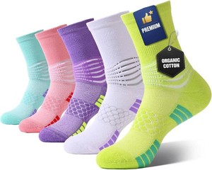 IRAMY Compression Ankle Support Socks Women - Wicking, Cushioned Athletic, Plantar Fasciitis Relief 236 Pairs