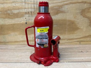 Strongway 12-Ton Hydraulic Bottle Jack with Welded Base #8870