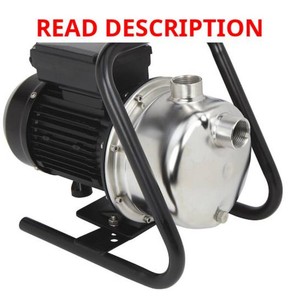 Ironton SprinklerBooster Pump, 1200 GPH, 1 HP, 1in. Ports #107795