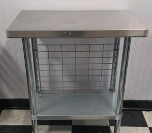 30 x 24 Commercial Stainless Steel Work Table with Undershelf