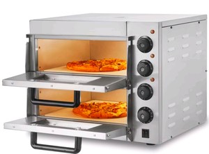 VEVOR 16 Double Deck Commercial Countertop Electric Pizza Oven - Brand New in Box