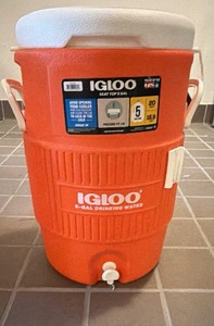 igloo seat top 5 gallon dispenser