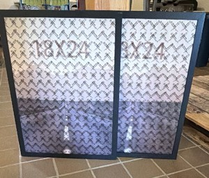 2 frames 18 x 24