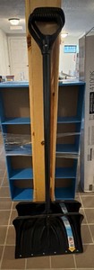 2 snow shovels