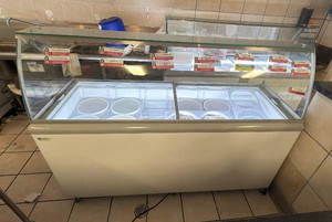 Excellence ED-8 Commercial Sliding Glass-Top Display Freezer