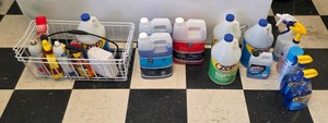 Huge lot of commercial cleaning supplies