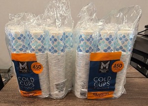 2-brand new packs of 5 ounce cold paper cups