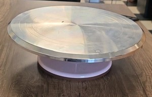 12 rotating cake decoration platform