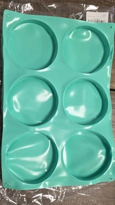 3-flat silicone treat mold