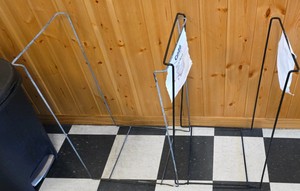 2- towel racks holders
