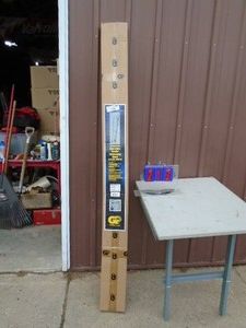 Heavy duty telescoping wand for pressure washer. 4000 psi. As shown.