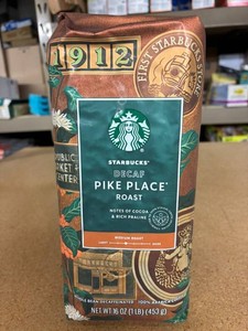 Starbucks Pike Place Decaf Whole Bean