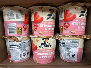 Strawberries & Cream Instant Oatmeal