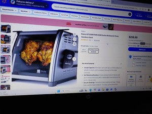 Ronco Showtime 5500 Series Rotisserie- consignor states was working when taken out of home could use a cleaning