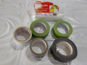 Frog Paint, Plastic for Painting, Duct Tape and Vinyl Tape
