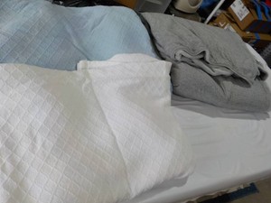 2 Full Size Cotton Bedspreads and 1 Project 62 Queen Size Spread