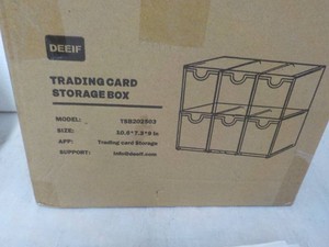 Trading Card Storage Box