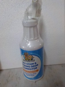 Furry Freshness Pet Stain and Odor Eliminator Spray Bottle