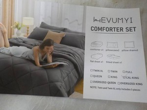 Cal King Hevumyi Comforter Set