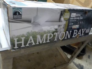 Hampton Bay 54 Mena LED Ceiling Fan with Light