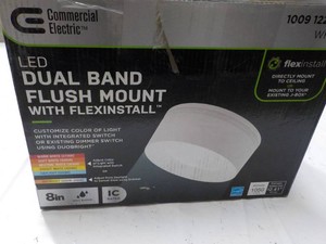 LED Dual Band Flush Mount with Flex Install
