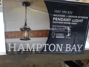 Hampton Bay Wickford Pendant Light