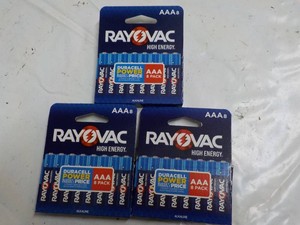 24 Rayovac AAA Batteries