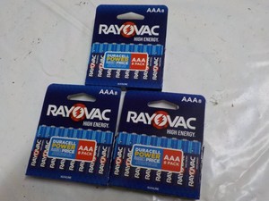 24 Rayovac AAA Batteries
