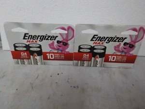 Energizer Max 8 D Size Batteries