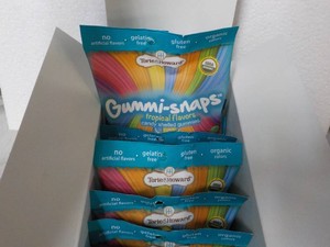Box of 12 Tropical Flavors 3 oz bags Gummi-Snaps