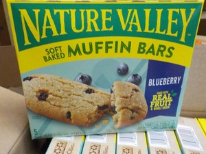 16 boxes Nature Valley Blueberry Muffin Bars- past best date