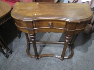 Ornate hall table 50 x 30 inches