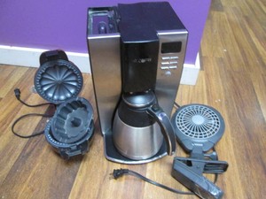 Mr Coffee, waffle maker and fan