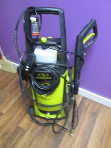 Sunjoe pressure washer