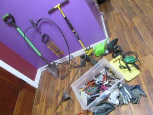 Yard, garden and tool lot