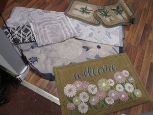 Lot of clean rugs